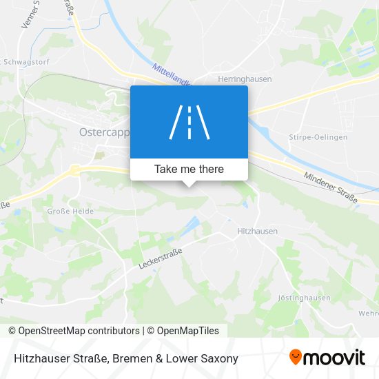 Hitzhauser Straße map