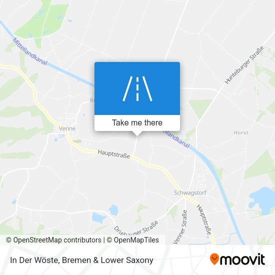 In Der Wöste map
