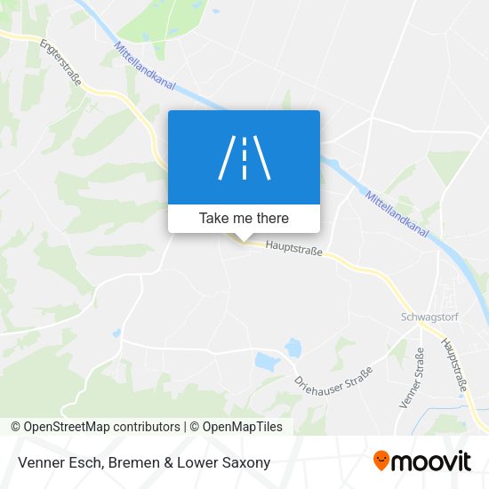 Venner Esch map