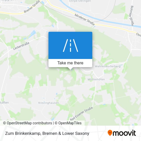Zum Brinkenkamp map