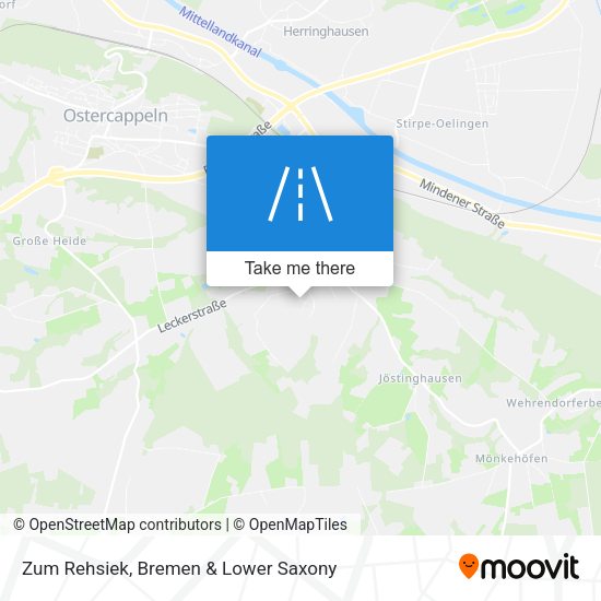 Zum Rehsiek map