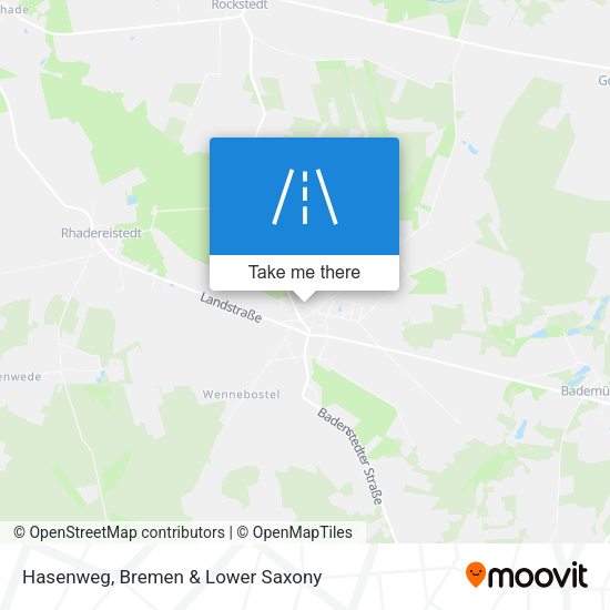 Hasenweg map