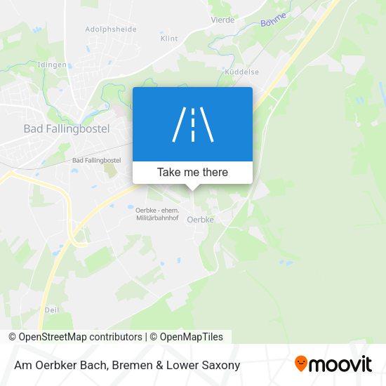Am Oerbker Bach map