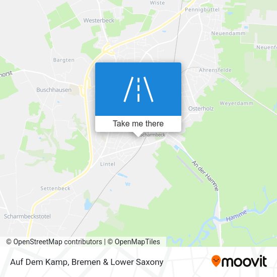 Auf Dem Kamp map