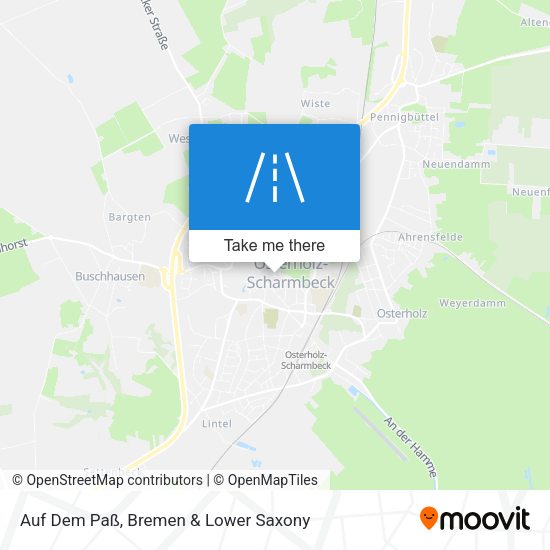 Auf Dem Paß map
