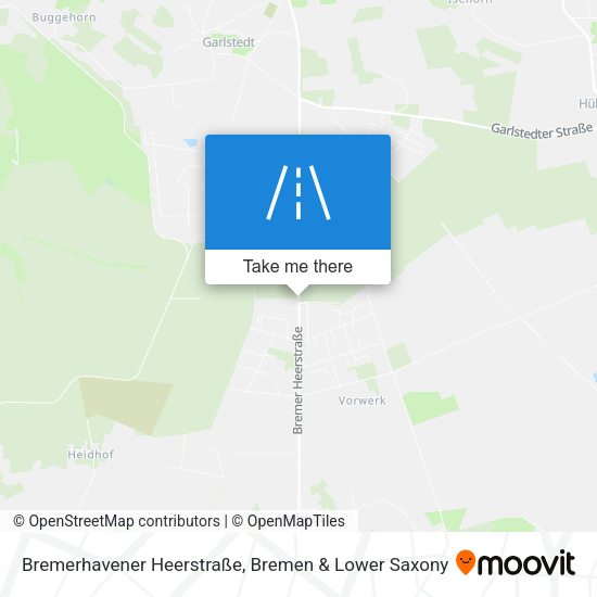 Bremerhavener Heerstraße map