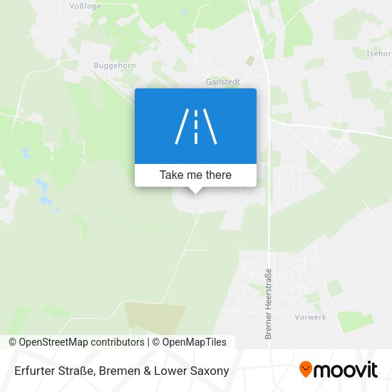 Erfurter Straße map