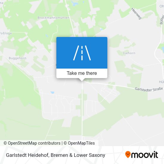 Garlstedt Heidehof map