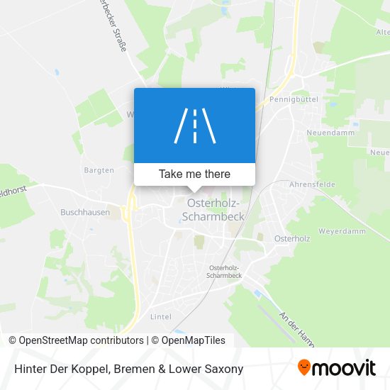 Hinter Der Koppel map
