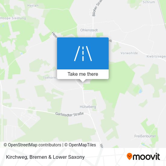 Kirchweg map