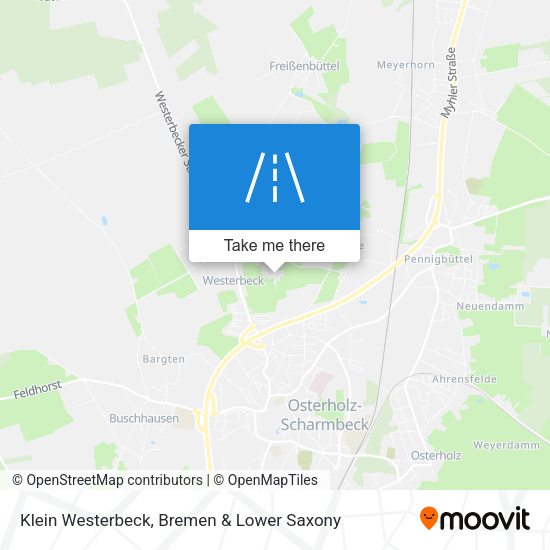Klein Westerbeck map