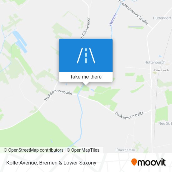 Kolle-Avenue map