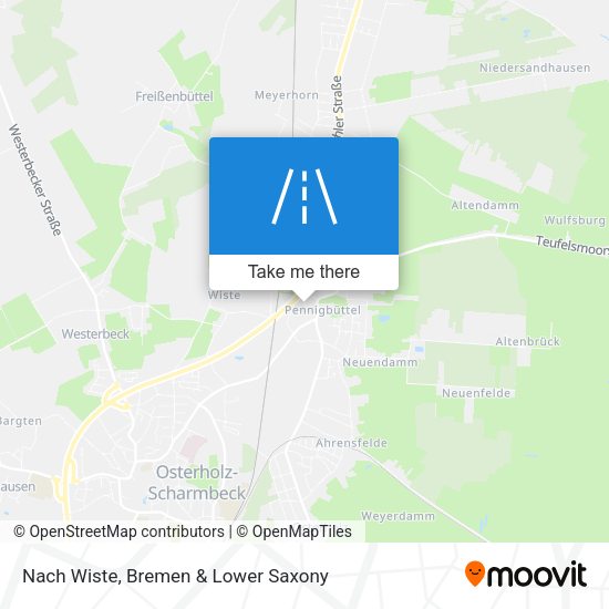 Nach Wiste map