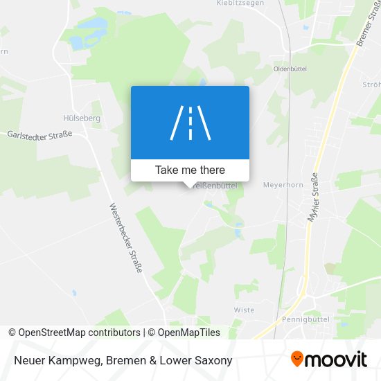 Neuer Kampweg map