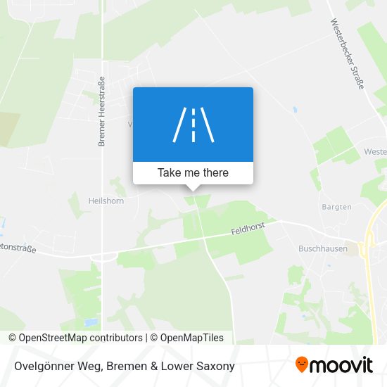 Ovelgönner Weg map