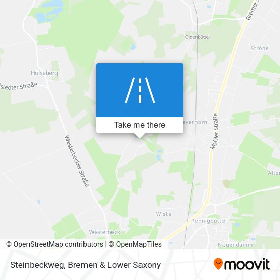 Steinbeckweg map