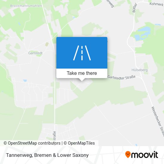 Tannenweg map