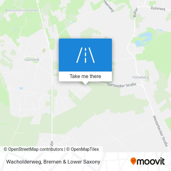 Wacholderweg map
