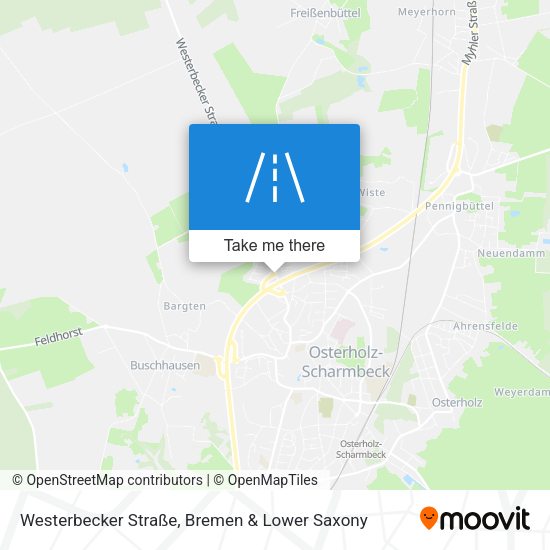 Westerbecker Straße map