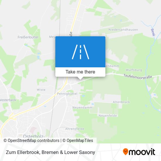 Zum Ellerbrook map