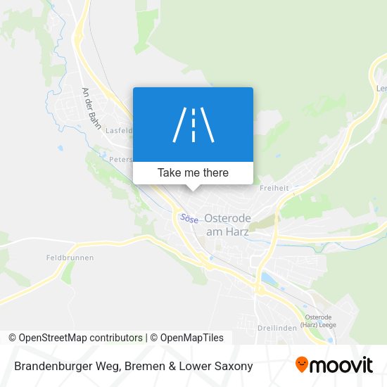 Brandenburger Weg map