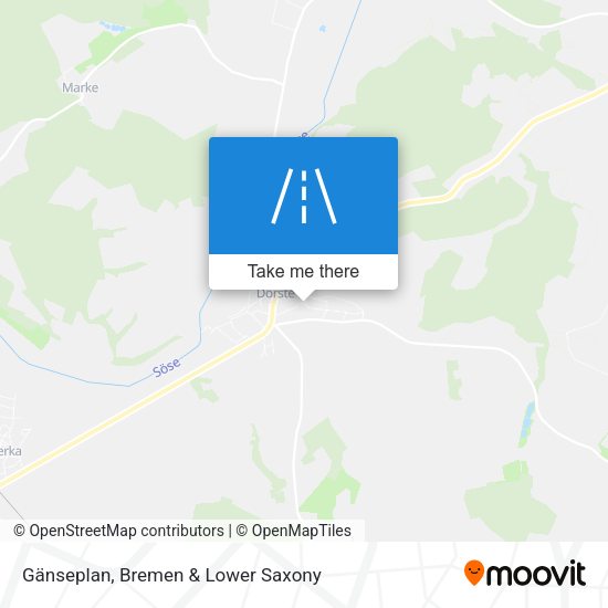 Gänseplan map