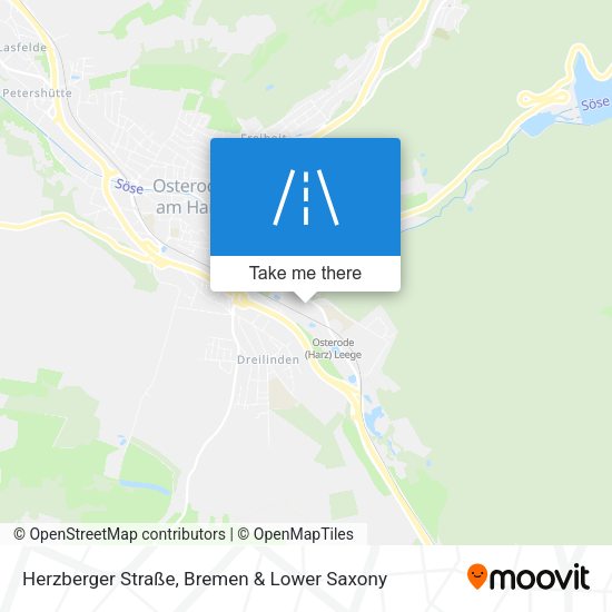 Herzberger Straße map