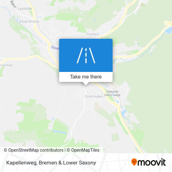 Kapellenweg map