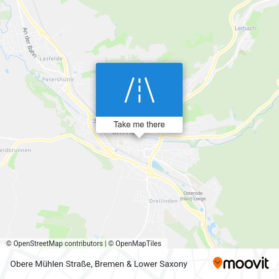 Obere Mühlen Straße map