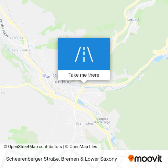 Scheerenberger Straße map