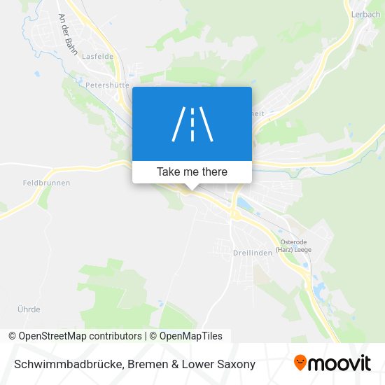 Schwimmbadbrücke map