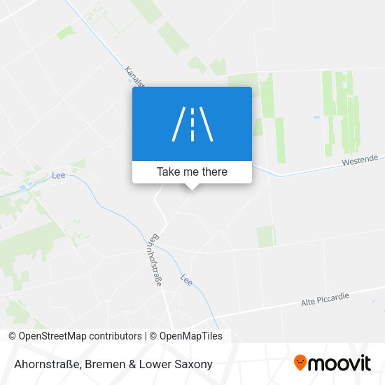 Ahornstraße map