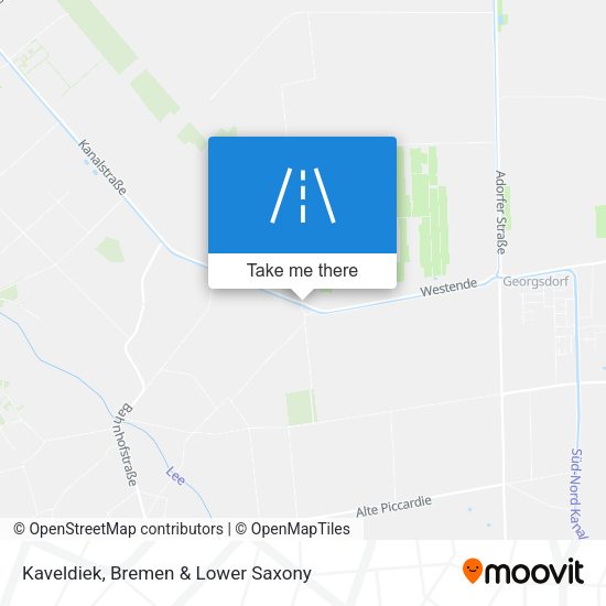 Kaveldiek map