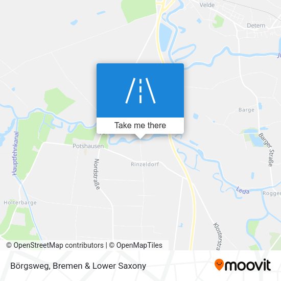 Börgsweg map
