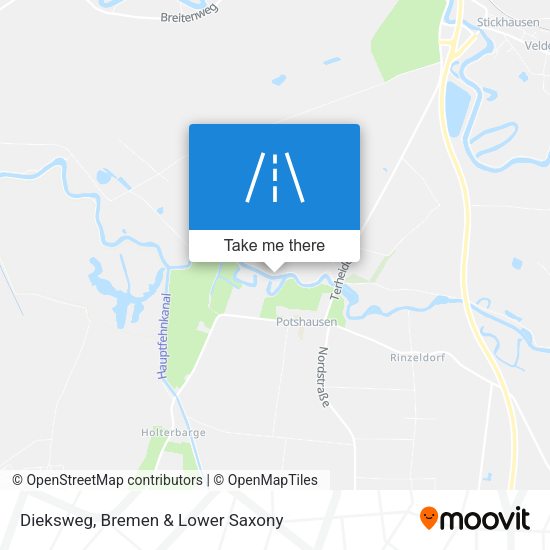 Dieksweg map