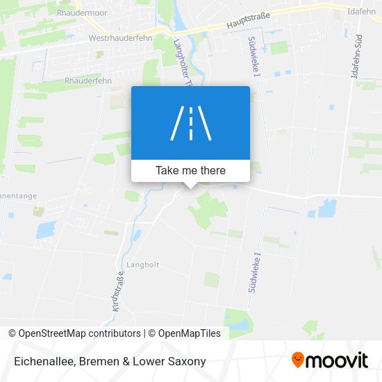 Eichenallee map