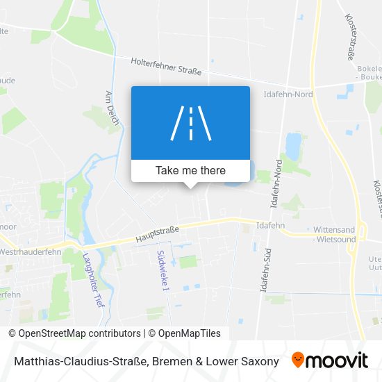 Matthias-Claudius-Straße map