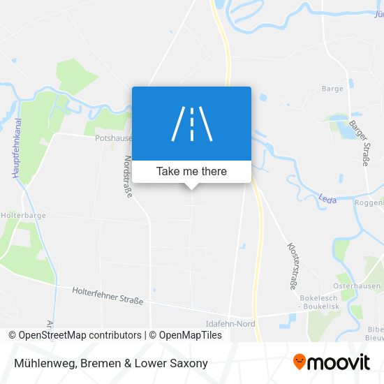 Mühlenweg map