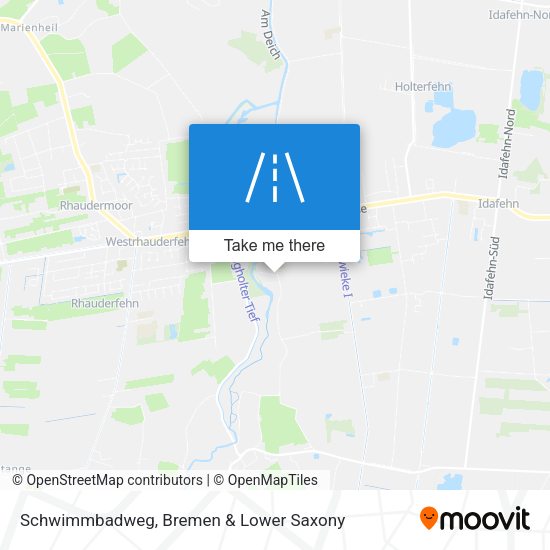 Schwimmbadweg map