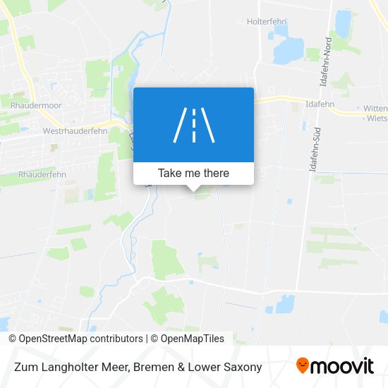 Zum Langholter Meer map