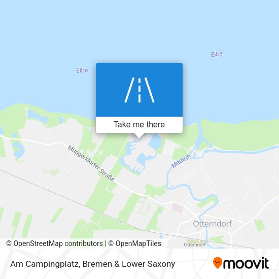 Am Campingplatz map