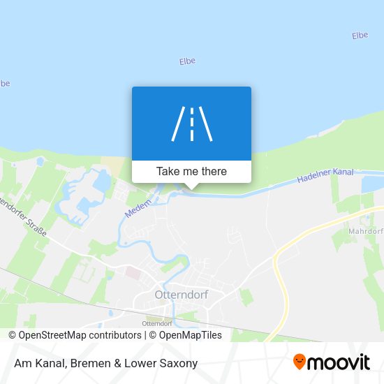 Am Kanal map