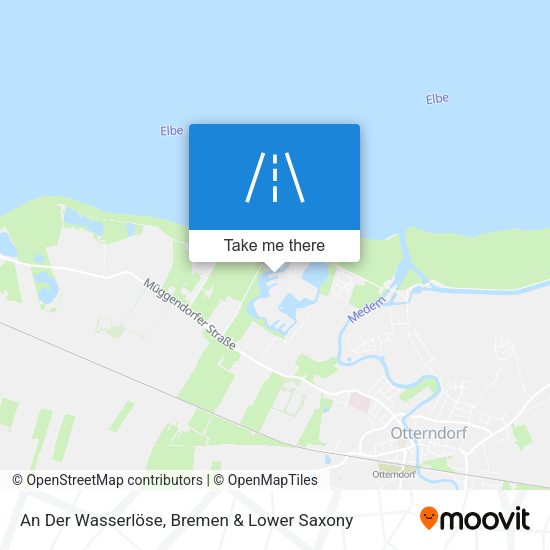 An Der Wasserlöse map