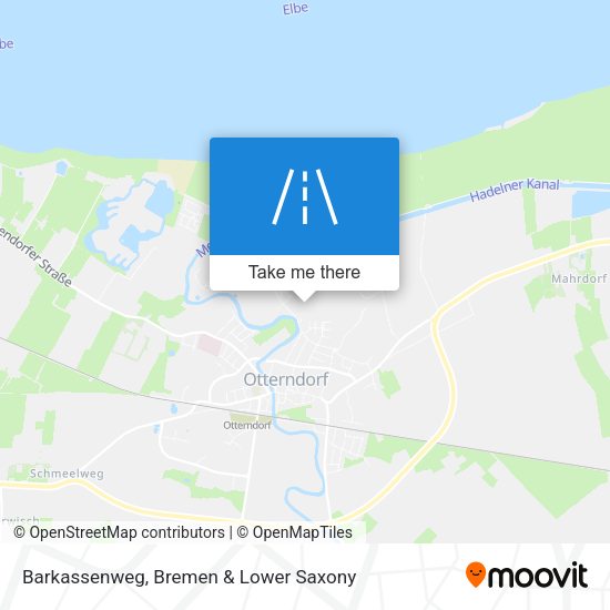 Barkassenweg map