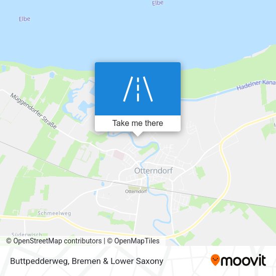 Buttpedderweg map