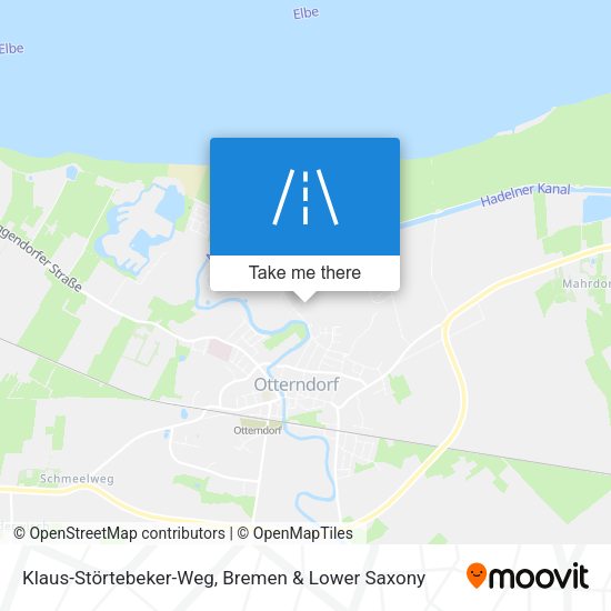 Klaus-Störtebeker-Weg map