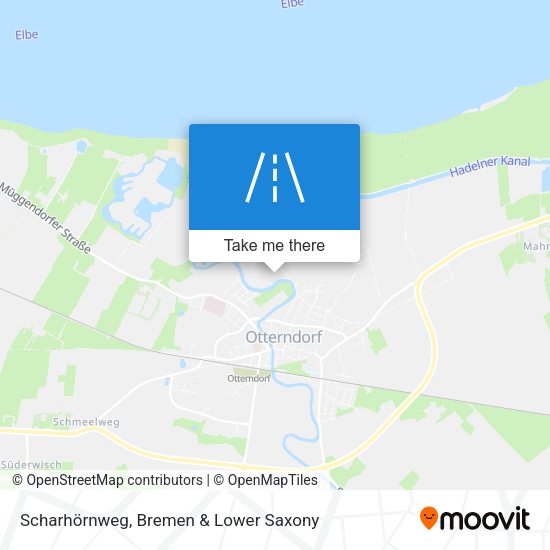 Scharhörnweg map