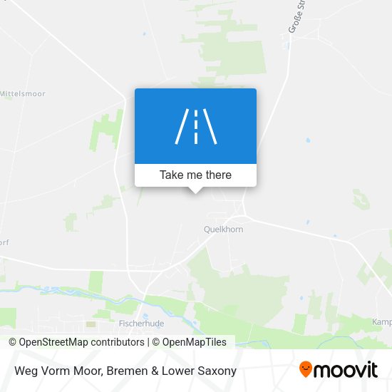 Weg Vorm Moor map