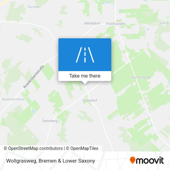 Wollgrasweg map