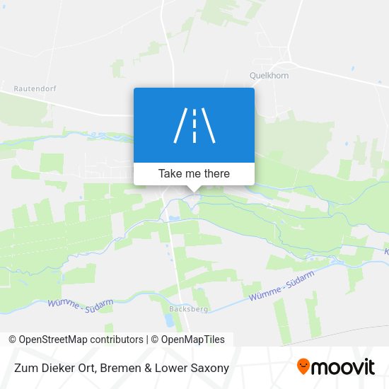 Zum Dieker Ort map